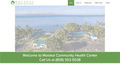Desktop Screenshot of molokaichc.org